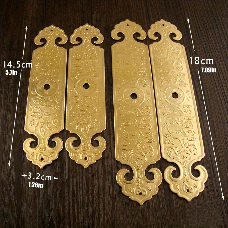 Brass Door Strip Pull Handle Knob Decorative Temu
