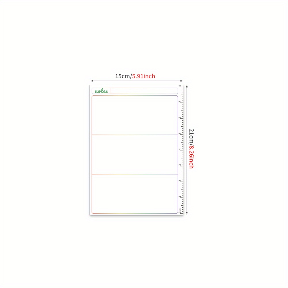 A3magnetic Refrigerator Whiteboard Sticker Dry Erase Fridge Whiteboard  Chalk Board Contact Paper For School Office Home - Temu