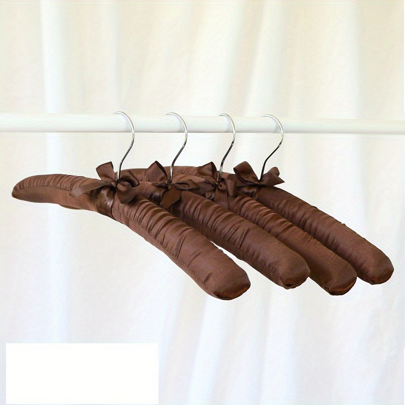 Velvet Hangers Wooden Household Hangers Solid Wood Anti slip - Temu