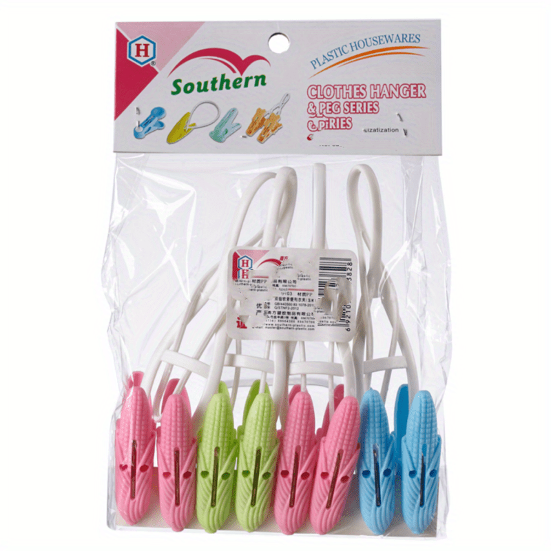 1 Bag Plastic Clothes Pins Clothes Clip Clothes Pegs - Temu