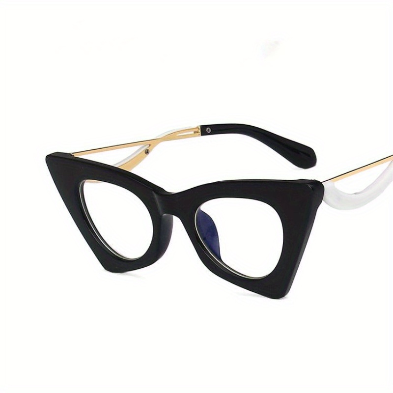 Gafas Moda Lentes Transparentes Mujeres Hombres Gafas Huecas - Temu