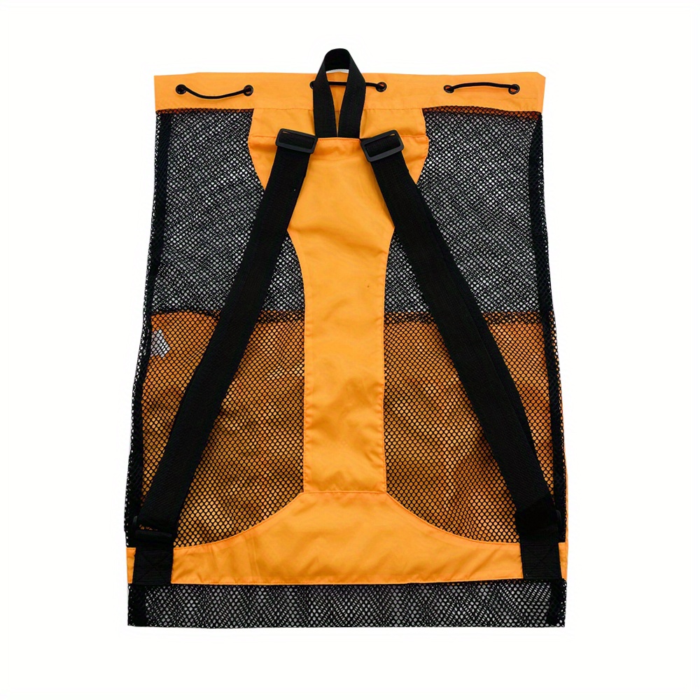 Large Mesh Swimming Bag Pool Beach Backpack Temu