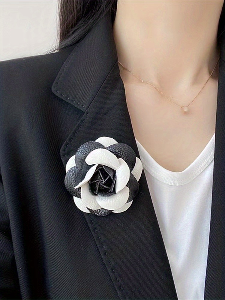 15 Styles New Design Handmade Flower Brooch Camellia Pearl Tassel Pins  Korean Fashion Women Clothing Jewelry Accessories Corsage