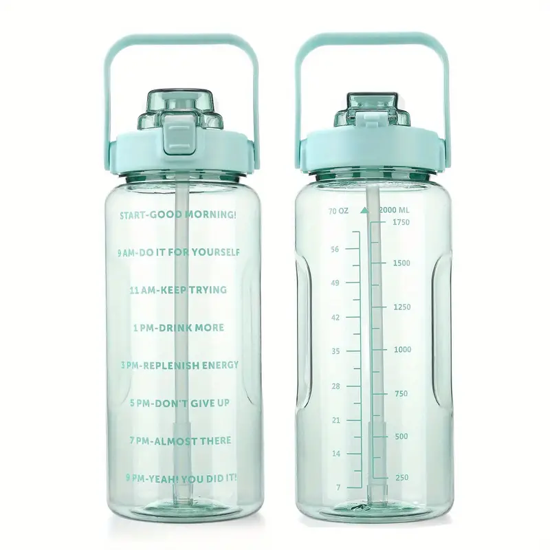 Sylove Leak Proof Water Bottle With Straw And Chug Lid - Temu