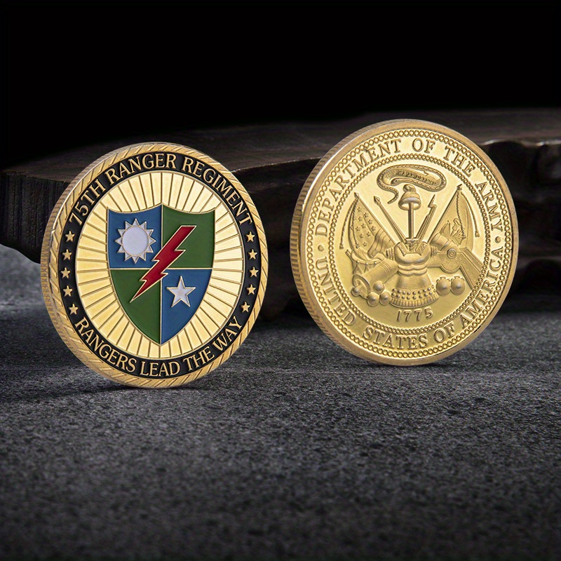 United States Army Souvenir 75th Ranger Regiment Commemorative Coin ...