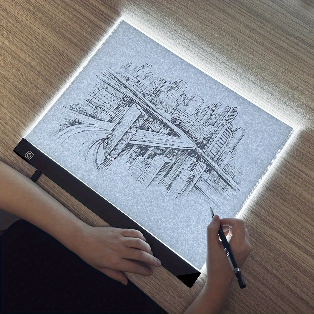 A3/A4/A5 Three Level Dimmable Led Light Pad Drawing Board Pad Tracing Light  Box