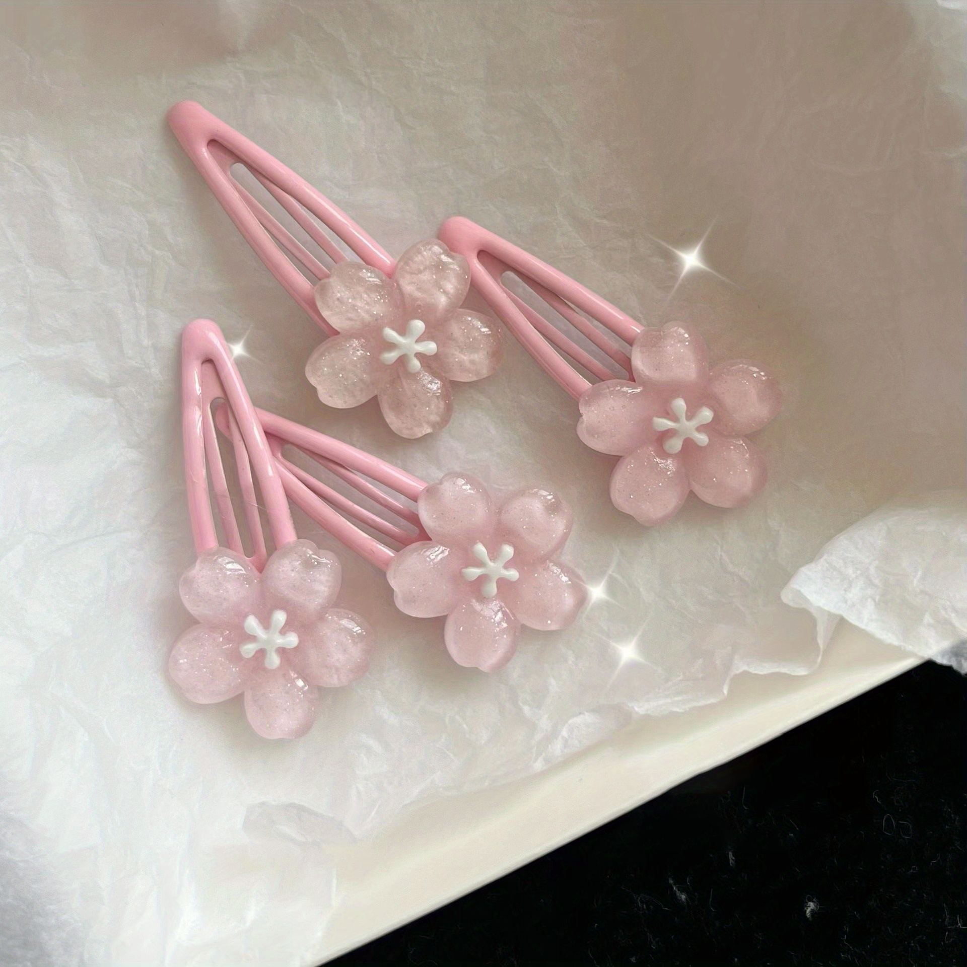 Cherry blossom hair comb Pink sakura hair accessories