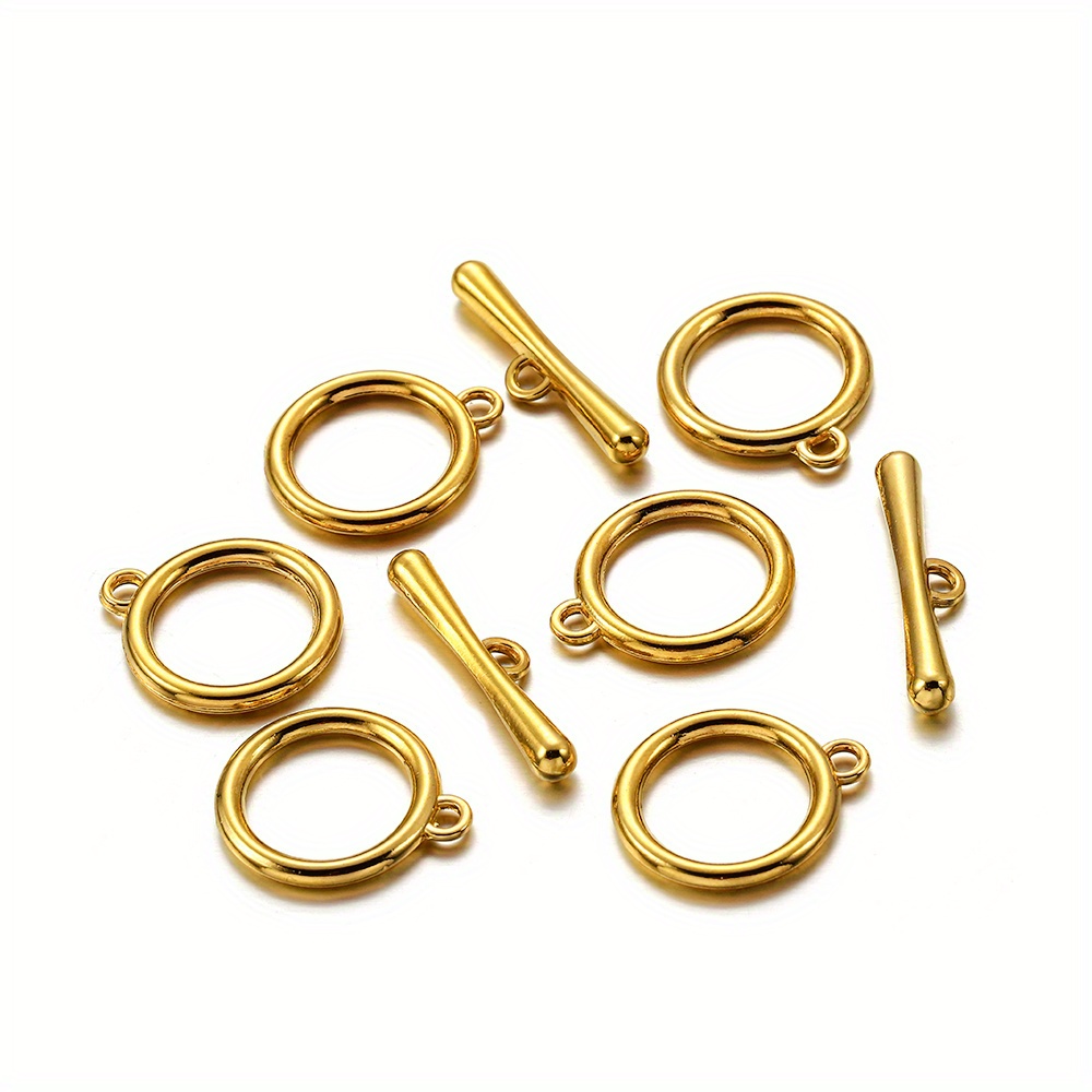 20 set/lotto del Metallo OT Toggle Catenacci Ganci Braccialetto Della  Collana Connettori Per I Monili di DIY Che Trovano Fare Accessori Forniture  - AliExpress