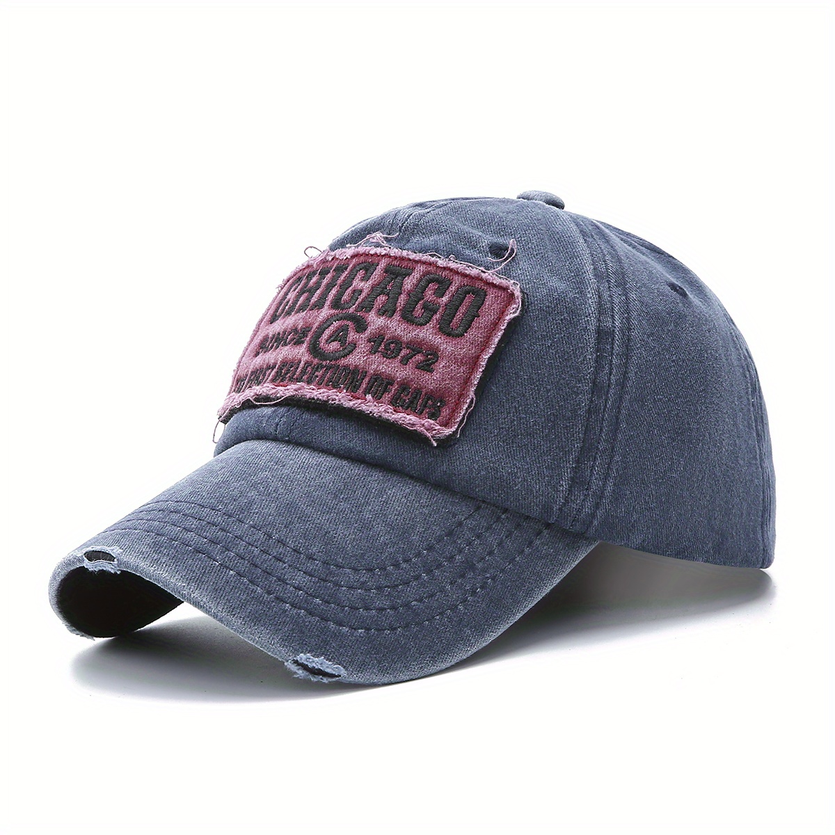 Retro Washed Denim Men Baseball Hat