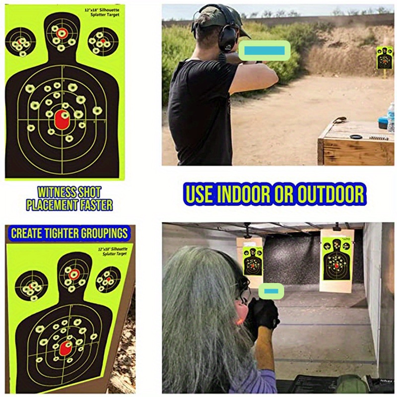  200 Pieces Range Shooting Splatter Target Stickers