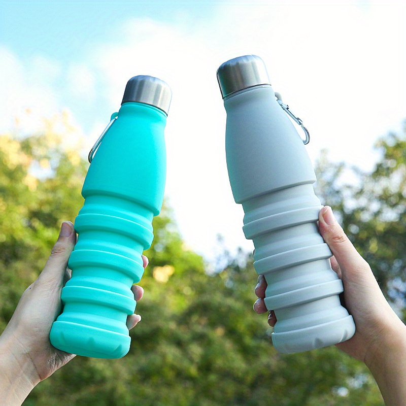 6 Pack Collapsible Water Bottles Bulk 17 oz Travel Water Bottle, Silicone  Foldable Travel Reusable W…See more 6 Pack Collapsible Water Bottles Bulk  17