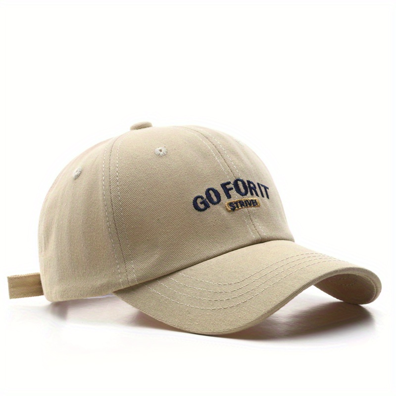 Embroidered Baseball Hat Adjustable Outdoor Sun Hat