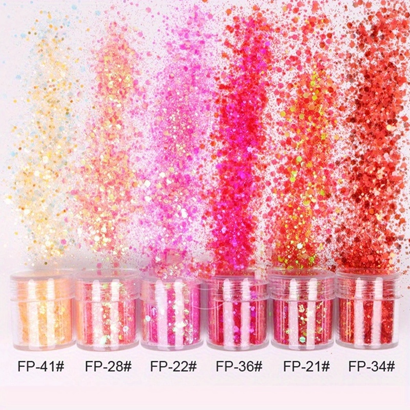 Holographic Nail Lash Glitter Flakes Aluminum Foil Sequins - Temu