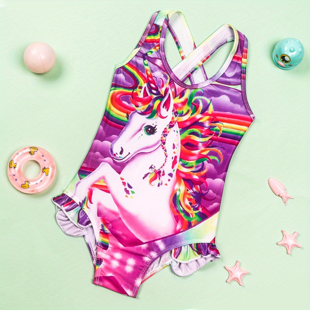 Teenage / Tween Girl Swimsuit - Tropic of Unicorn™