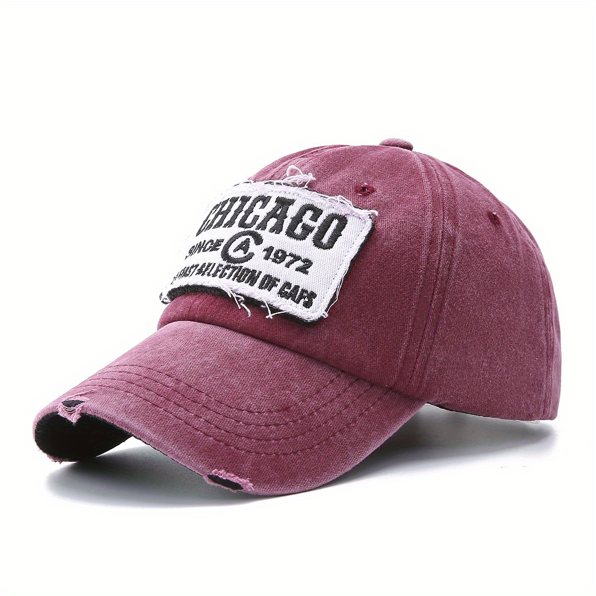 Retro Washed Denim Men Baseball Hat