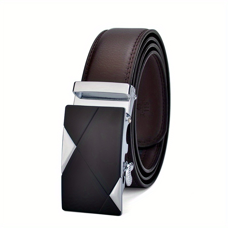Famous Belt Men's Belts Quality Genuine Luxury Leather Belt Belt Male Strap  Male Metal Automatic Buckle For Men - Temu Italy