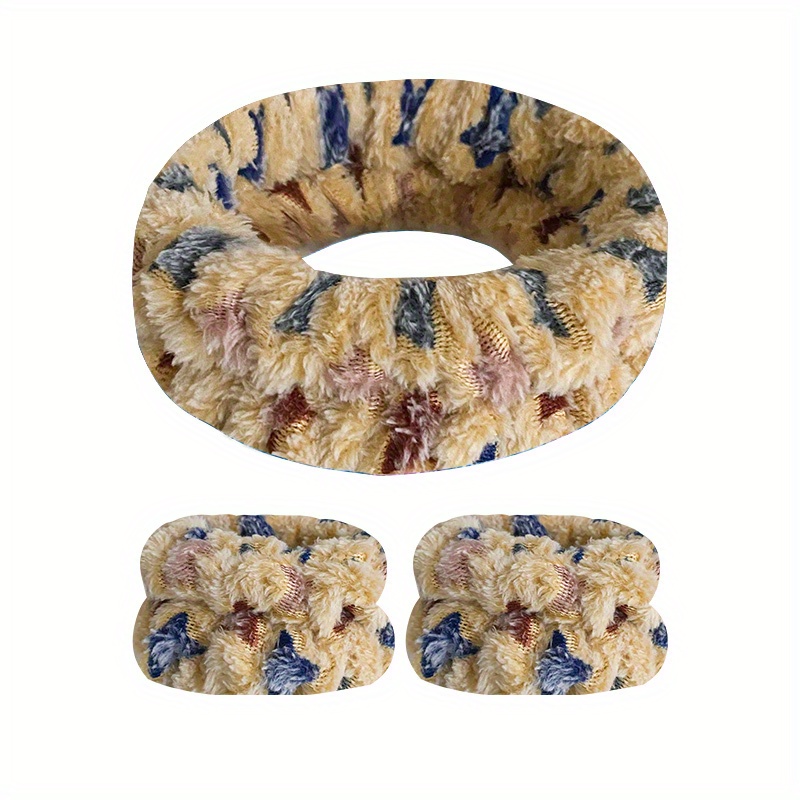 3pcs Leopard Print Hair Bundle Set