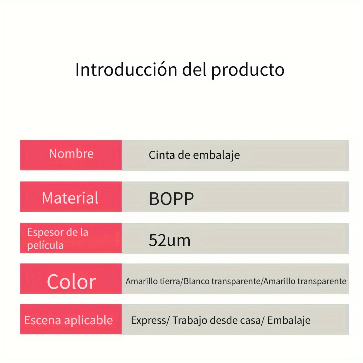  Cinta de embalaje : Productos de Oficina