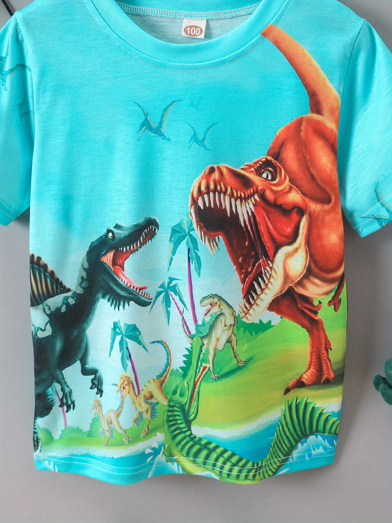Camiseta Infantil Camisetas De Dinosaurios Para NiÃ±os Camisetas
