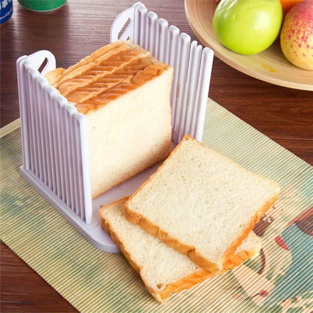 Adjustable Toast Slicer Homemade Bread Cutting Plastic Bread - Temu