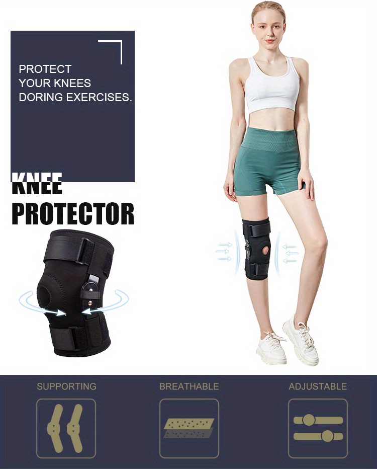 Knee Compression Sleeve - Best Knee Brace for Knee Pain for Men & Women – Knee  Support for Running 