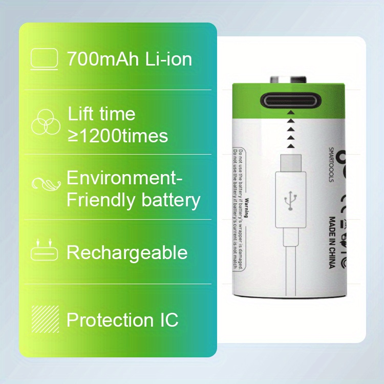 CR123 Une batterie Li-ion rechargeable 3,7 volts min.700mAh, typique  760mAh, max. 820mAh, 35x16mm avec boîte de transport , Photo / DigiCam, Batteries par taille, Batteries