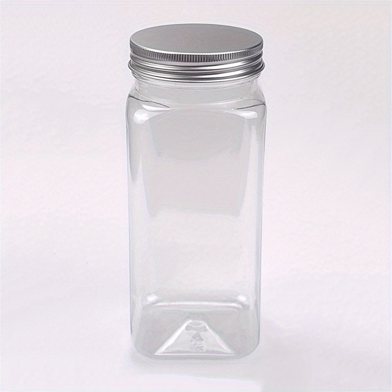 Transparent Glass Airtight Jar With Lid Small 550 ML