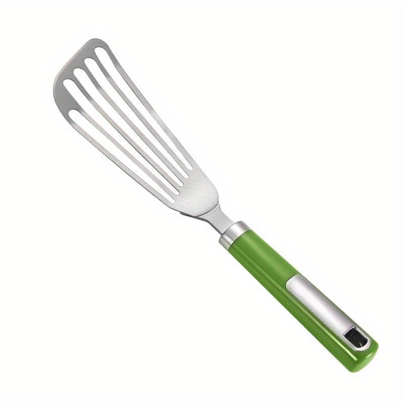 Stainless Steel Flexible Fish Spatula Slotted Turner - Temu Canada