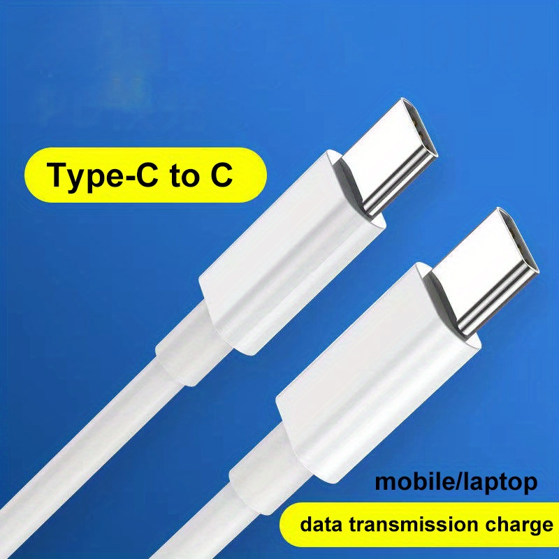 2 pack) 60w Cable Usb C Usb C Cable Cargador Usb C Cable - Temu