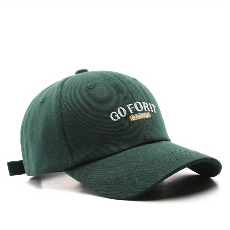 Embroidered Baseball Hat Adjustable Outdoor Sun Hat