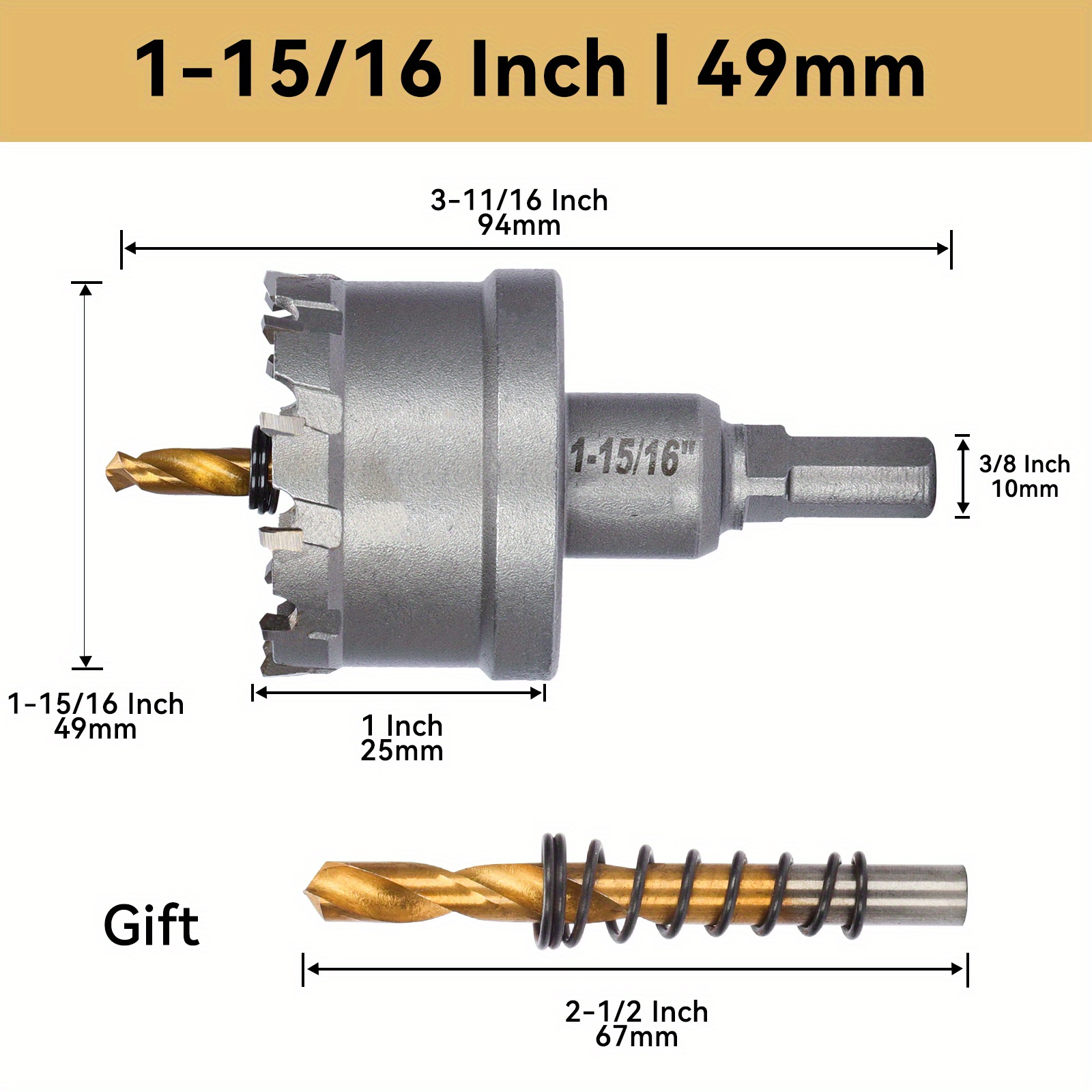 Carbide deals hole cutter