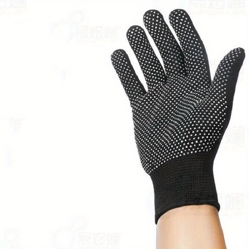 Nylon Knitted Gloves Grips Labor Protection Anti corrison - Temu