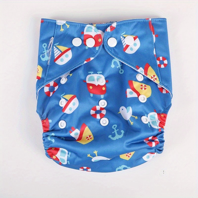 Magic Snap Buttons Soft Knitted Fabric Coated Diapers For Comfortable Baby  Changing - Baby & Maternity - Temu United Arab Emirates