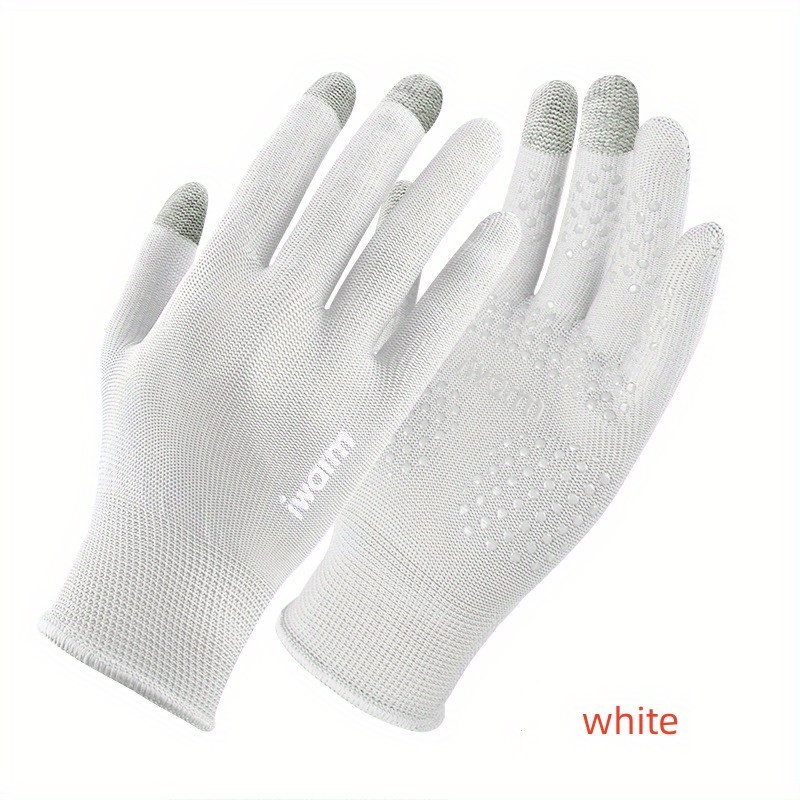 Sun Protection Gloves Men Women Summer Viscose Anti uv - Temu