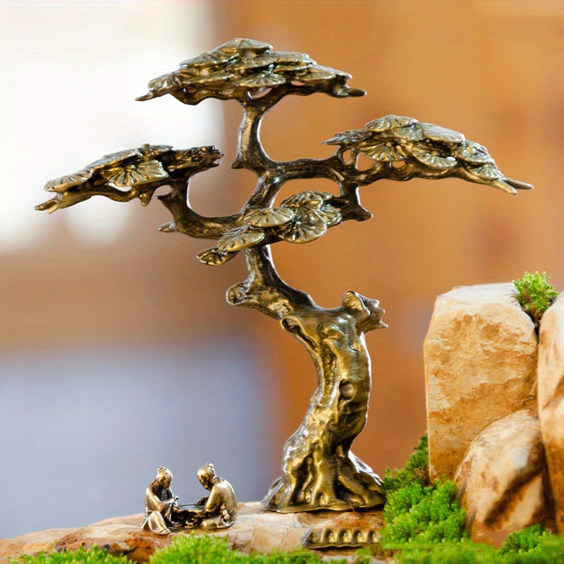 Petit Chat De Sommeil Miniature Figurine en résine, Accessoire de jardin  Bricolage pour Bonsai Décor,4.834.3cm