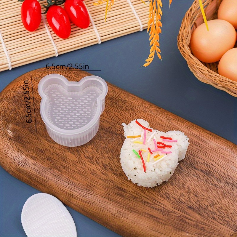 DIY Sushi Mold Onigiri Rice Ball Food Press Triangular Sushi Maker Mold  Sushi Kit Japanese Kitchen Tools Bento Box Accessories