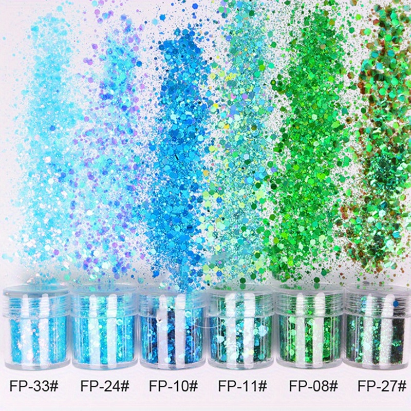 Holographic Nail Lash Glitter Flakes Aluminum Foil Sequins - Temu