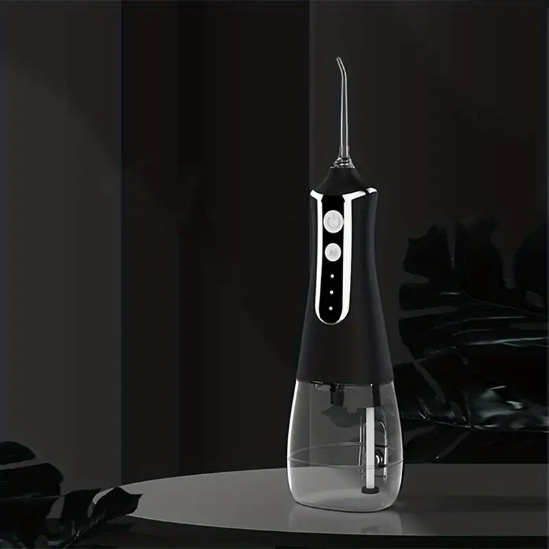 electric water flosser home portable flosser usb rechargeable scaler large capacity teeth cleaner dental instrument with 5 nozzles details 6