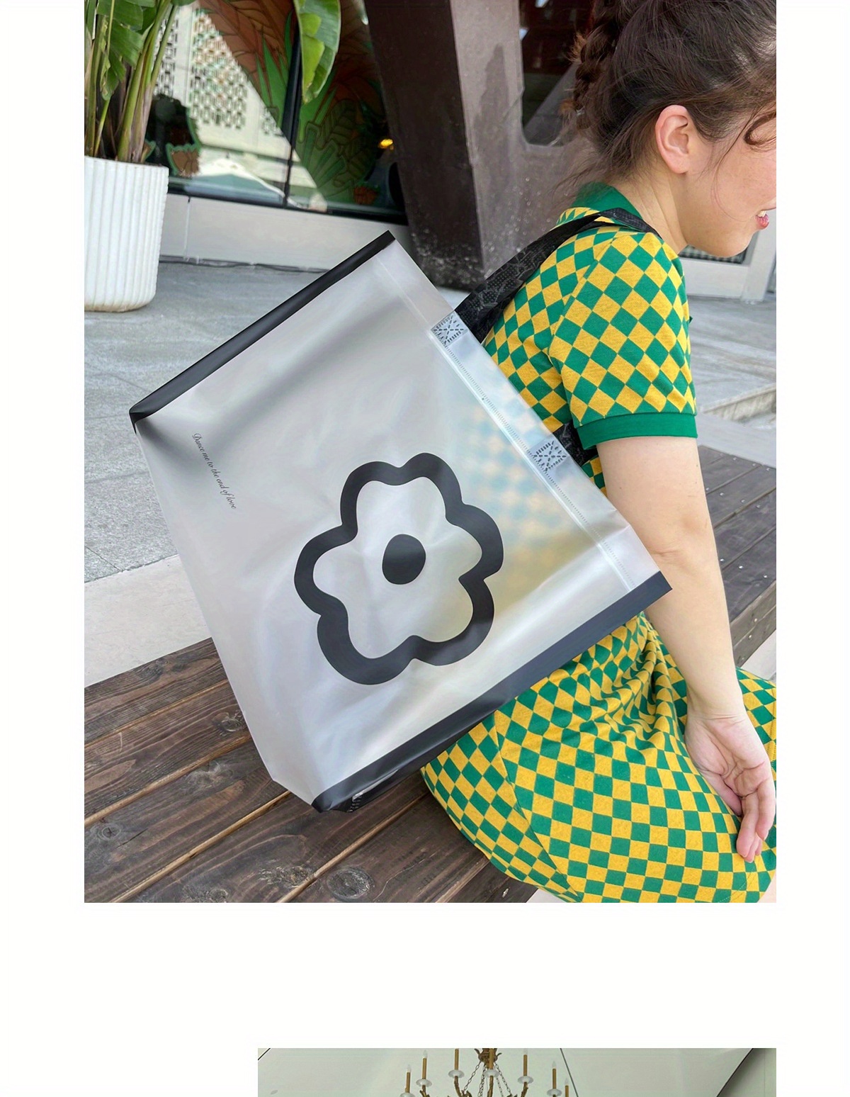 Pvc Frosted Bag, Transparent Gift Box Bag, Gift Bag, Clothing