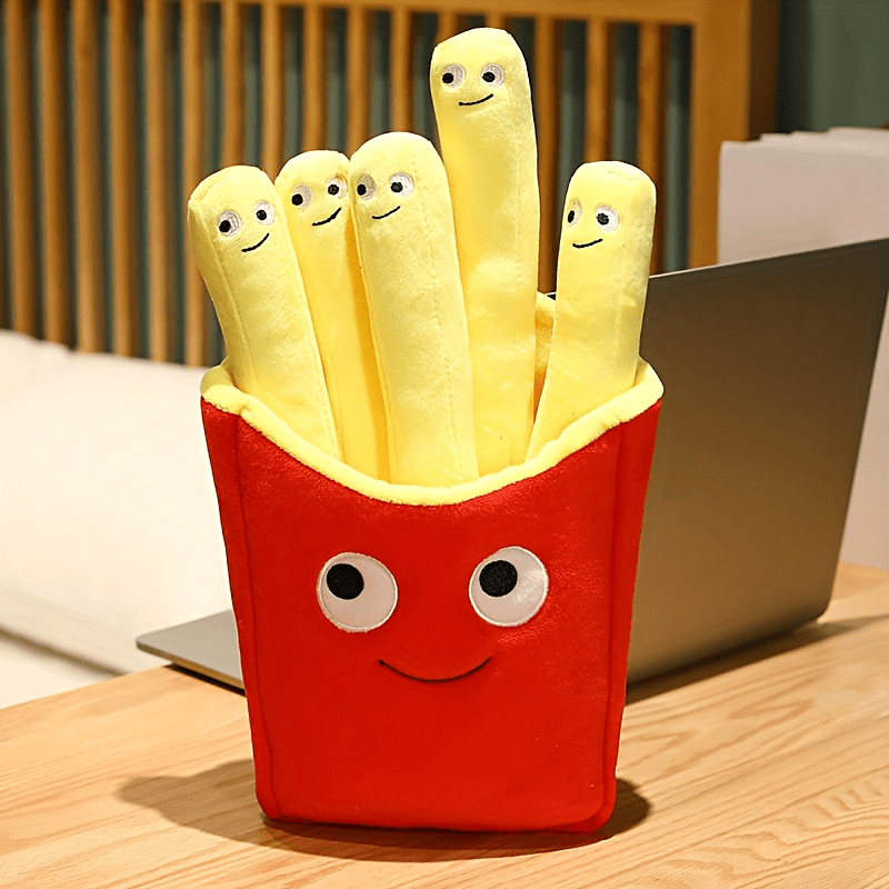 Emotional Fries 14'in Cute Support Pillow Cushion Home Decoration