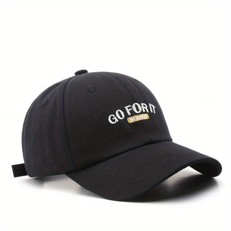 Embroidered Baseball Hat Adjustable Outdoor Sun Hat
