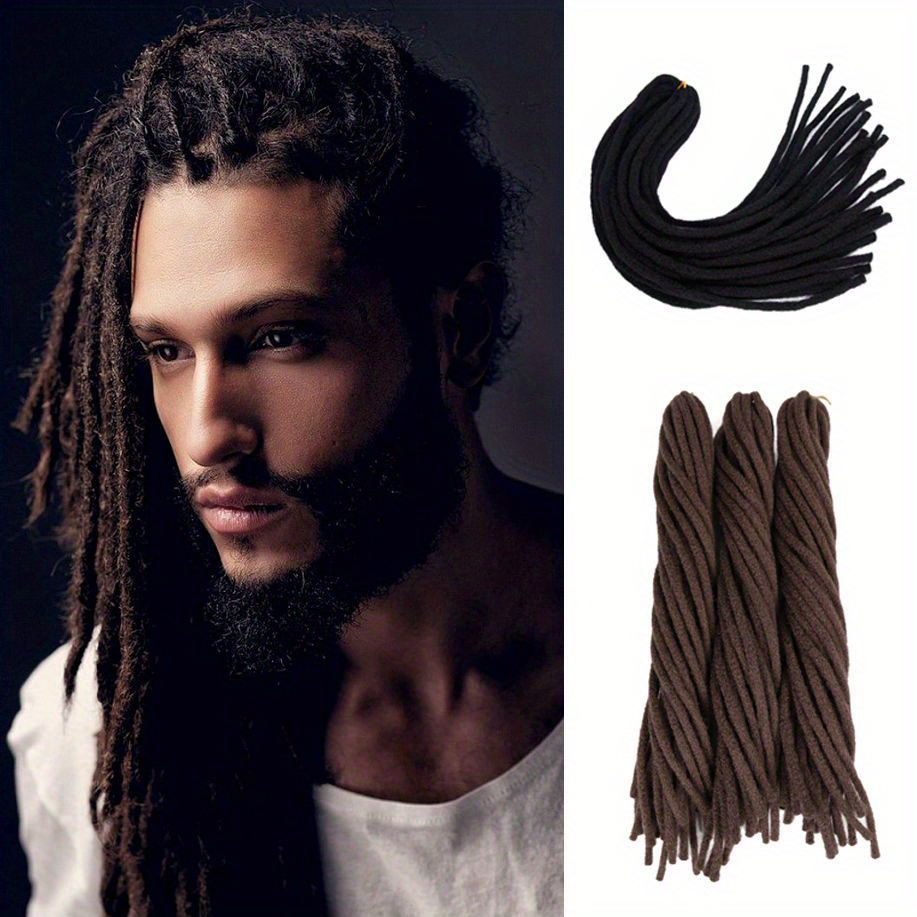 Dreadlocks Extensions Synthetic Crochet Dreads Braiding Extensions ...