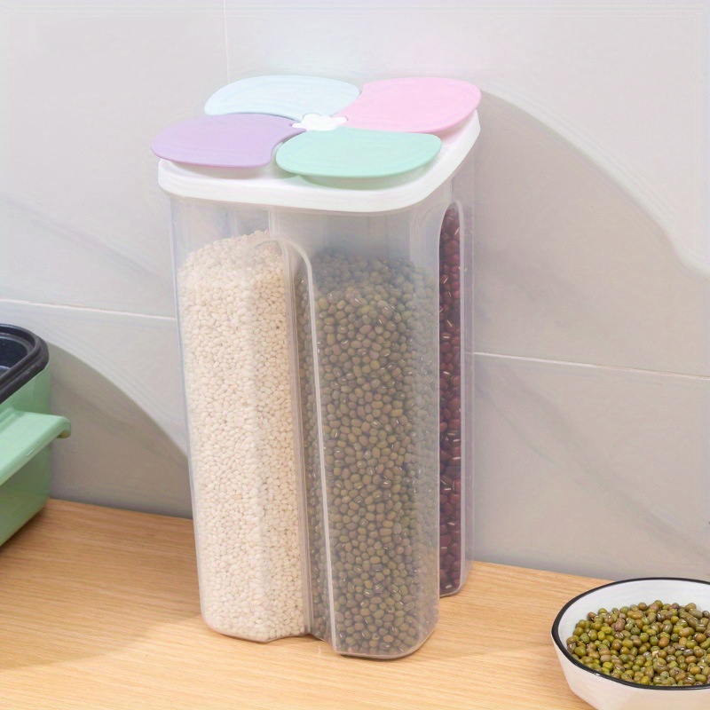 Multi grid Food Storage Containers With Lids Clear Airtight - Temu