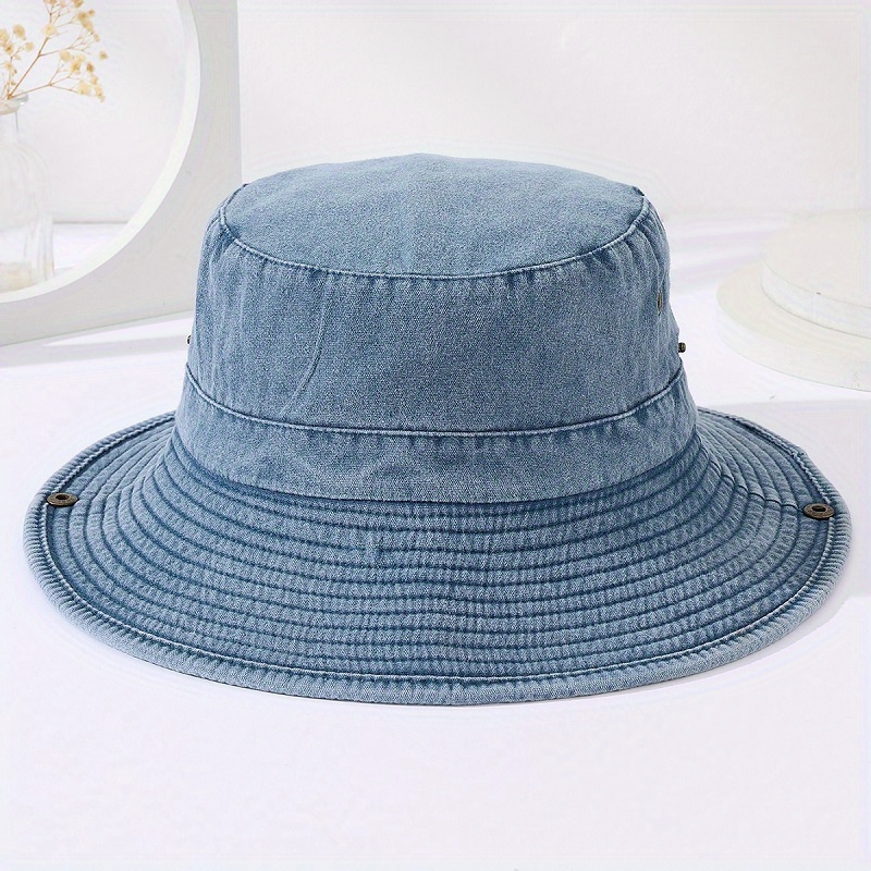 Sombrero de playa para hombre/mujersombrero de verano plegable de  viajecolor caqui para pesca Likrtyny Para estrenar