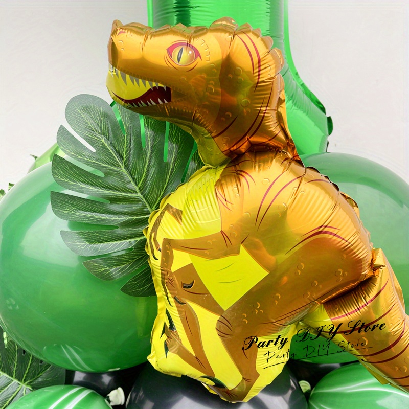 Bouquet di palloncini verdi di dinosauro // Buon compleanno, T-Rex,  Decorazioni per feste, Balloon party, Celebrazione -  Italia