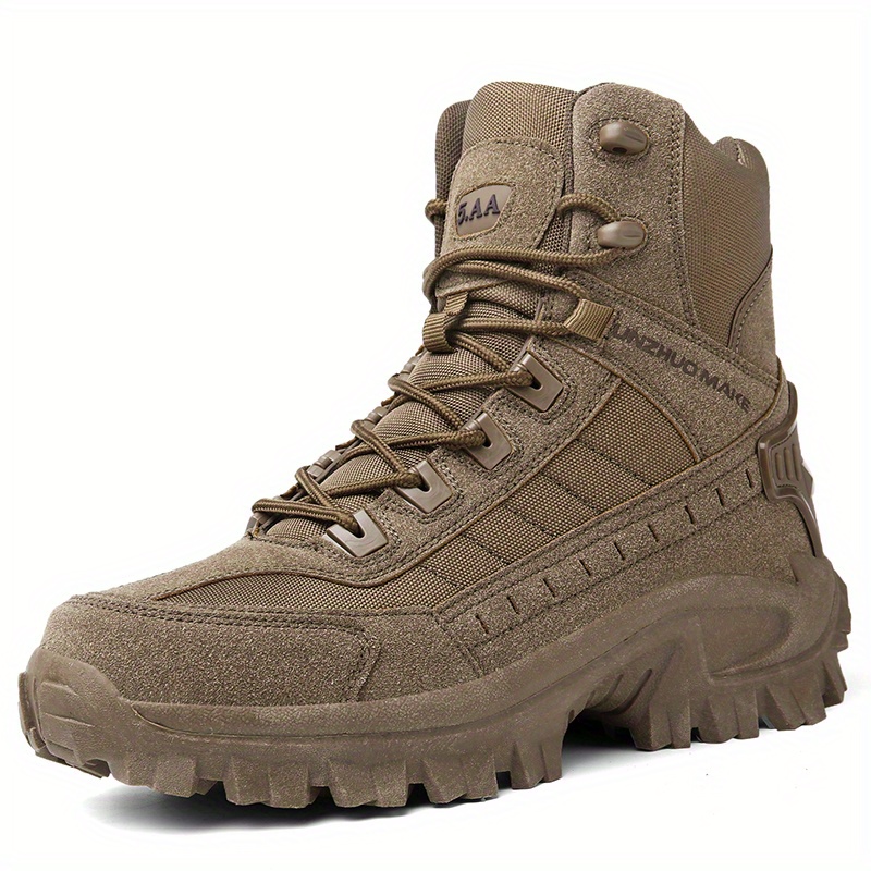 Dark brown outlet tactical boots