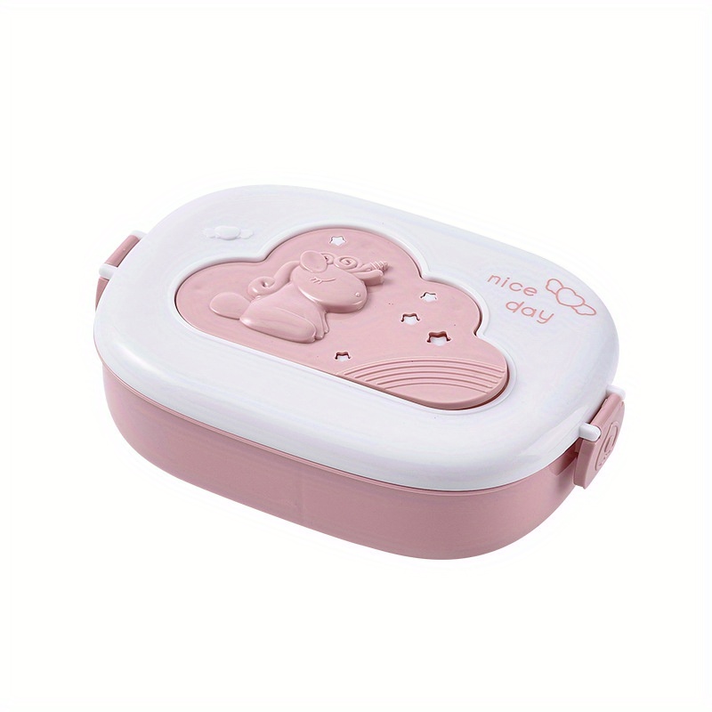 Hello Kitty Convenient Bento Box Cute Plastic Lunch - Temu