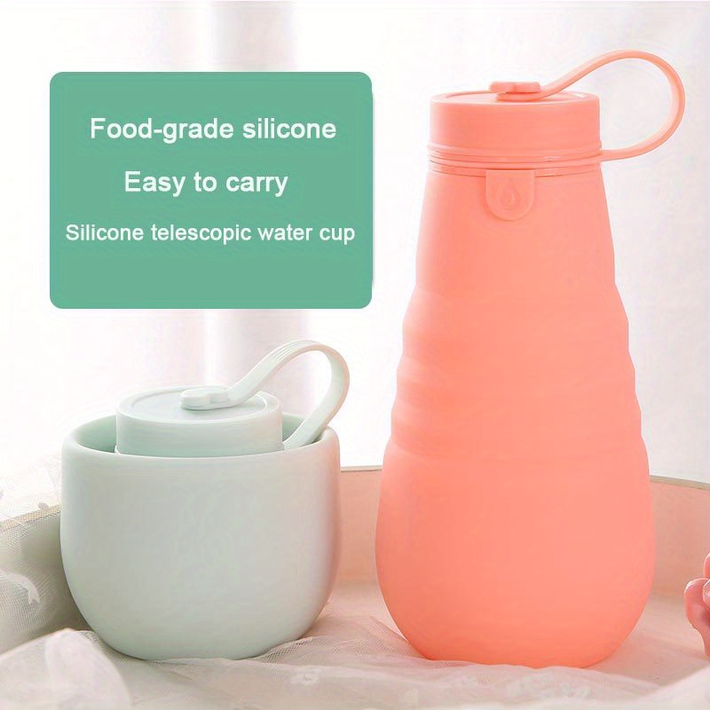 Borraccia Pieghevole, Tazza Viaggio In Silicone Riutilizzabile A Tenuta  Stagna 17,6 Once / 500 Ml Bevande Calde E Fredde, Adatta Microonde E  Lavastoviglie - Sport E Tempo Libero - Temu Italy