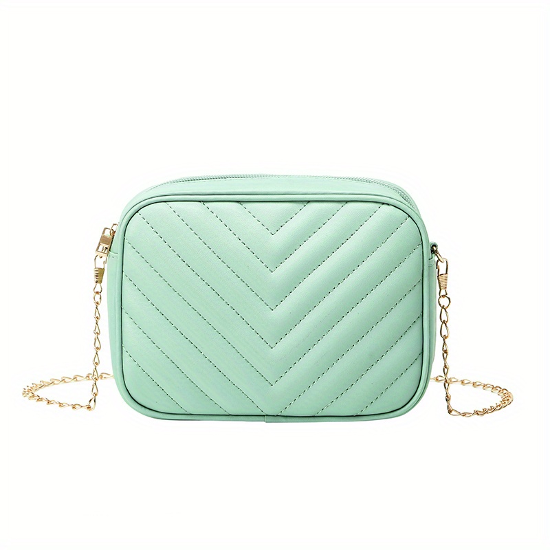 Shein Mini Quilted Square Bag With Coin Purse