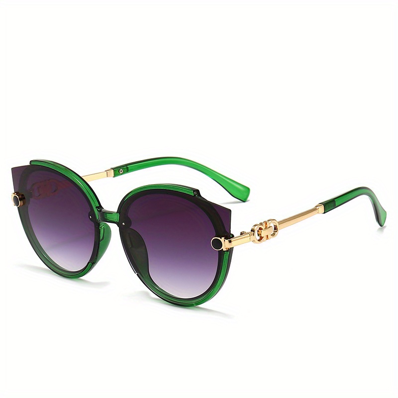 Oversized Cat Eye Sunglasses Gradient Lens UV400